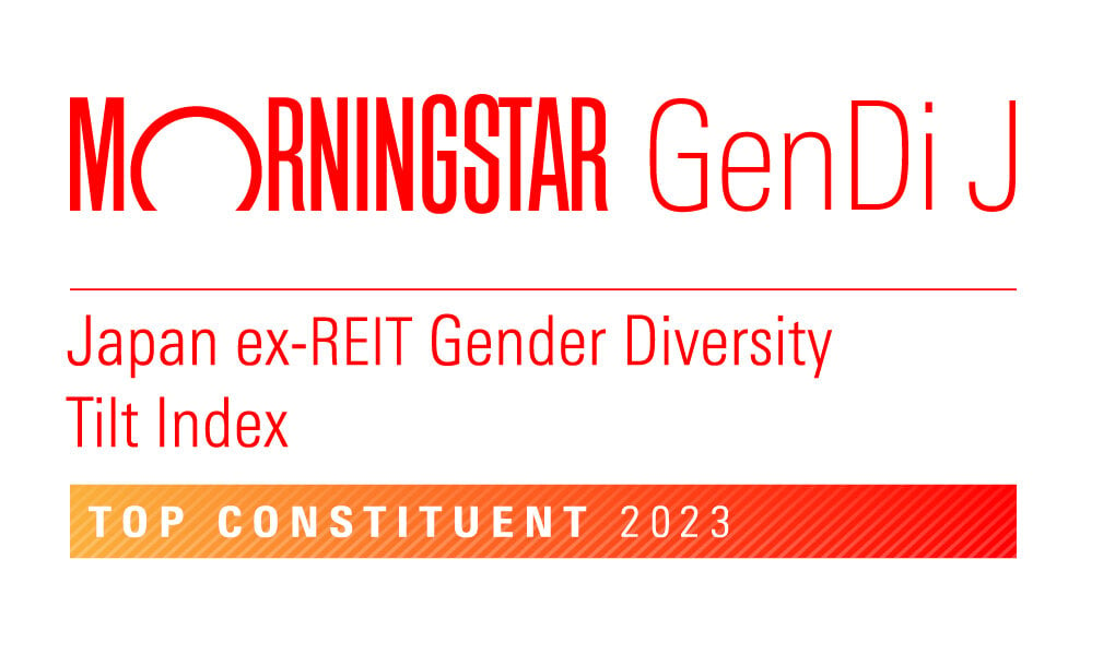 Morningstar Japan ex-REIT Gender Diversity Tilt Indexロゴ