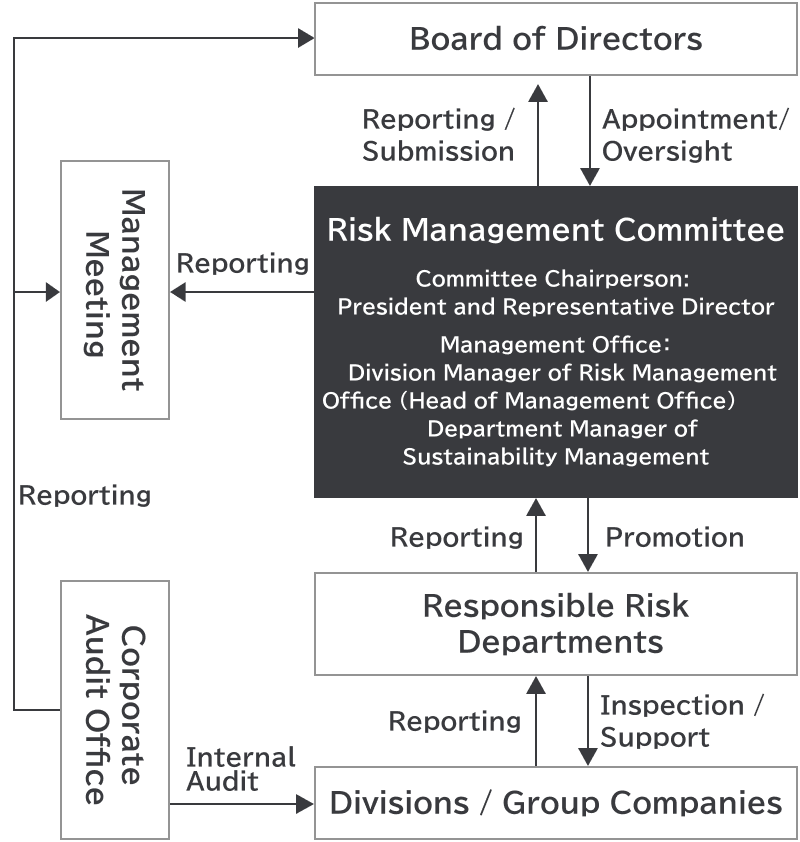 Risk management promotion framework