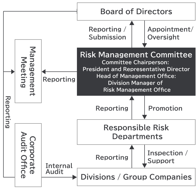 Risk management promotion framework