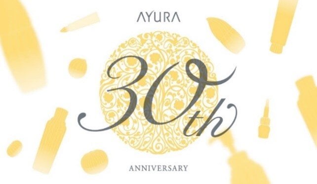 AYURA30周年ロゴ