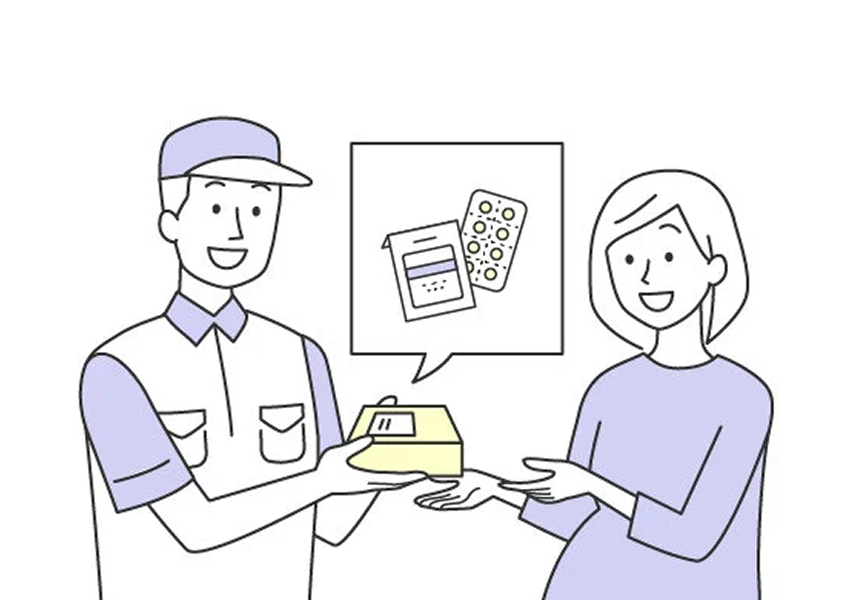 ご自宅で受け取っている方